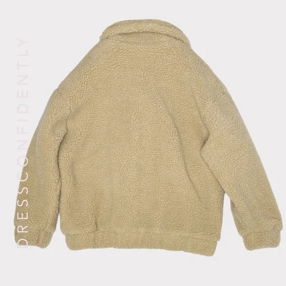 I.AM.GIA. Pixie Oversized Sherpa Teddy Coat - Camel - Picture 9 of 15